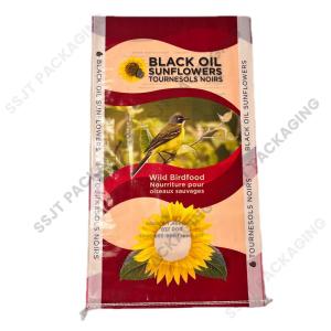 50 KG Animal Feed Glossy BOPP Laminated Bags