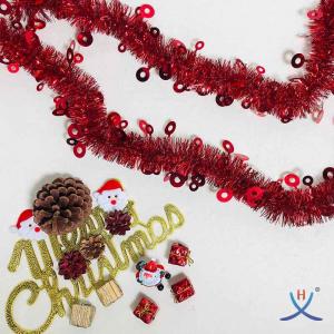 Hexing Wholesale Christmas Circle Tinsel Foil Garl