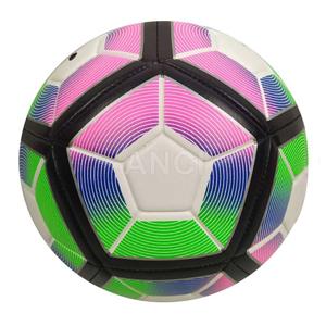 Colored 3.5mm PU Soccer ball Football Offical Size