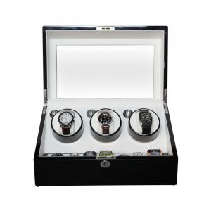 3+7 Automatic Wooden Mechanical Wrist Watch Winder