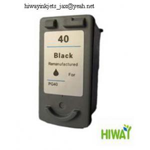 Canon PG40 black remanufacture ink cartridge