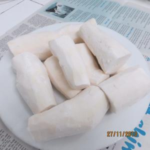 frozen IQF cassava cut