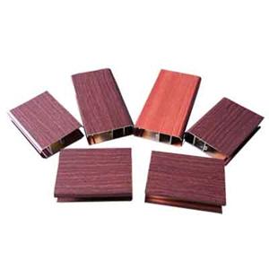 Wood Grain Aluminium Profile