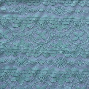 embelished jacquard brocade streched lace fabric