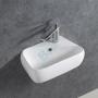 Irregular Shape Ceramic Wall-Hung Basin