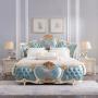 Umikk European Royalty Leather Bed Customized Bedroom Furnit