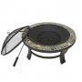 30-inch Round Slate Firepit SJ-FT016