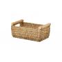 Seagrass Woven Storage Basket With Wooden Handles