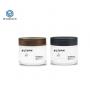 Custom 300ml Cosmetic Wide Mouth Plastic Jar Body Scrub Crea