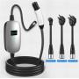 NACS Tesla Portable EV Charger with Adapter Plugs