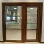 88mm Plastic Steel Barrier Free Swing Door