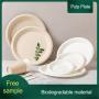 Compostable Disposable Pulp Paper Plates