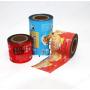 Printed laminated food packaging plastic roll film