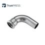 Stainless Steel 90° Elbow with Plain End M Profile