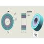 Nanocrystalline-Ferrite Composite Toroidal Core