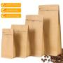 Wholesale Custom Tea Pouch Kraft Zip Bag