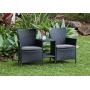 Balcony rattan outdoor furniture - Vietnam wicker 