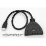 3-Port HDMI Switch with Pigtail Cable