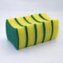 Scouring pad binder