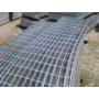 Hot-dip galvanized steel grating  