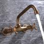 Antique Brass Basin Taps TA109W